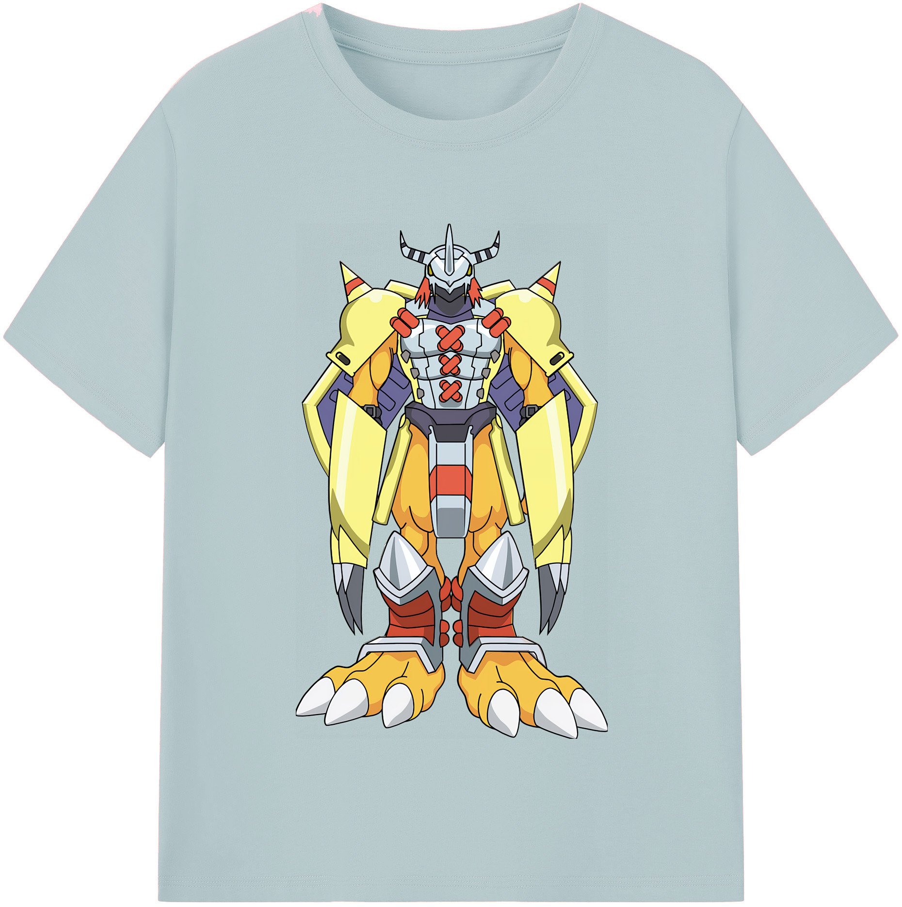 （画像用） Digimon デジタルモンスター/デジモン 綿100％半袖Tシャツ（フロントプリント）